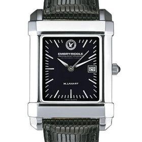 Embry-Riddle Men's Black Quad with Leather Shot #1