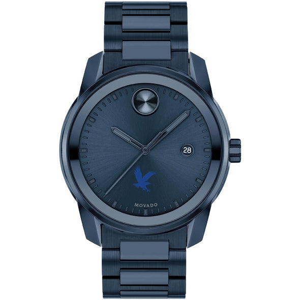 Embry-Riddle Men&#39;s Movado BOLD Blue Ion with Date Window Shot #2