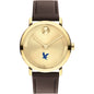 Embry-Riddle Men's Movado BOLD Gold with Chocolate Leather Strap Shot #2