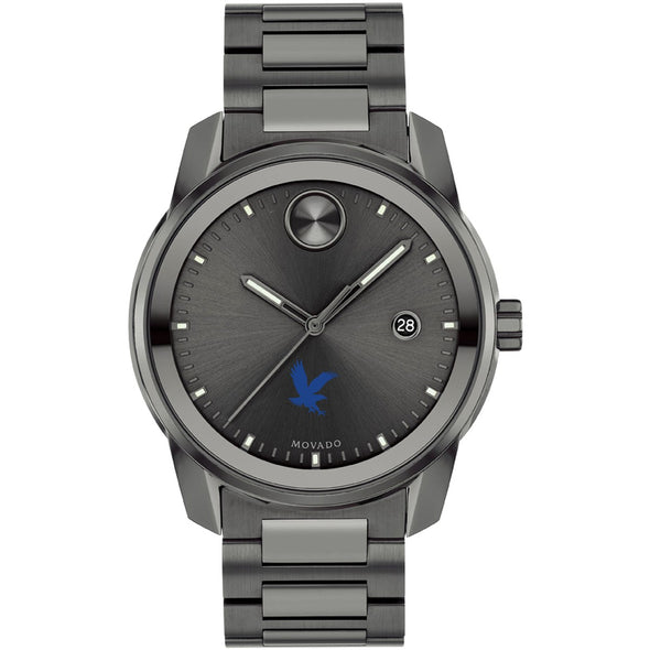 Embry-Riddle Men&#39;s Movado BOLD Gunmetal Grey with Date Window Shot #2