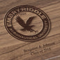 Embry-Riddle Solid Walnut Desk Box Shot #3