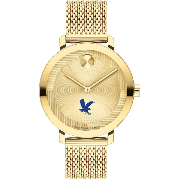 Embry-Riddle Women's Movado Bold Gold with Mesh Bracelet Shot #2