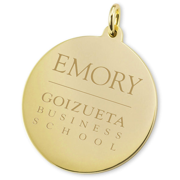 Emory Goizueta 14K Gold Charm Shot #2