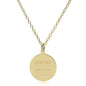 Emory Goizueta 18K Gold Pendant & Chain Shot #2