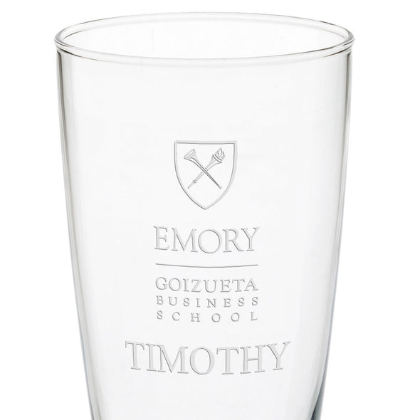 Emory Goizueta 20oz Pilsner Glasses - Set of 2 Shot #3
