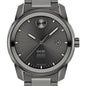 Emory Goizueta Business School Men's Movado BOLD Gunmetal Grey with Date Window Shot #1
