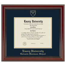 Emory Goizueta Diploma Frame, the Fidelitas Shot #1