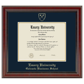 Emory Goizueta Diploma Frame, the Fidelitas Shot #1