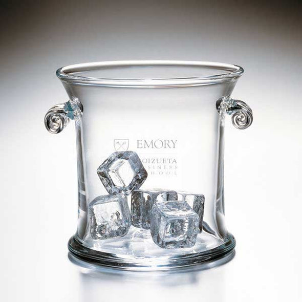 Emory Goizueta Glass Ice Bucket by Simon Pearce Shot #1