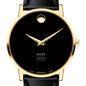 Emory Goizueta Men's Movado Gold Museum Classic Leather Shot #1