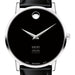 Emory Goizueta Men's Movado Museum with Leather Strap