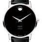 Emory Goizueta Men's Movado Museum with Leather Strap Shot #1