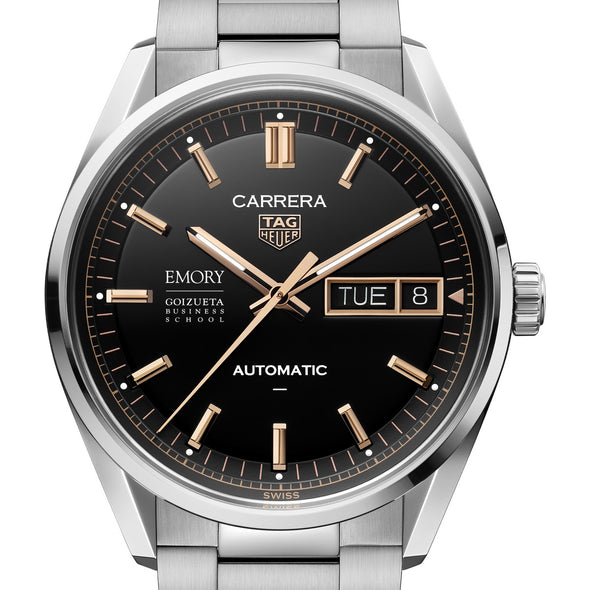 Emory Goizueta Men's TAG Heuer Carrera Day-Date Automatic with Black Dial Shot #1