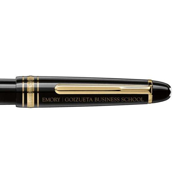 Emory Goizueta Montblanc Meisterstück Classique Fountain Pen in Gold Shot #2