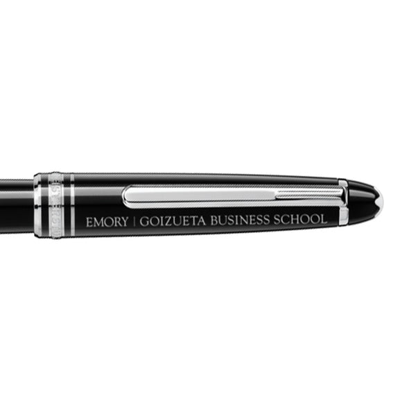 Emory Goizueta Montblanc Meisterstück Classique Rollerball Pen in Platinum Shot #2