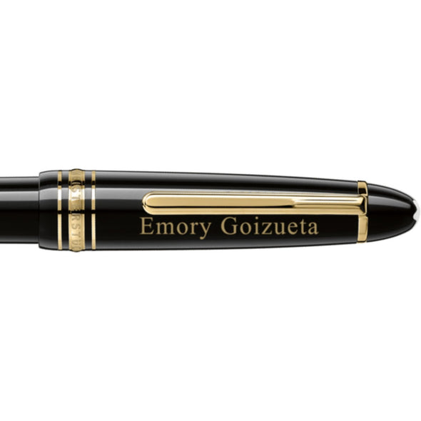 Emory Goizueta Montblanc Meisterstück LeGrand Ballpoint Pen in Gold Shot #2