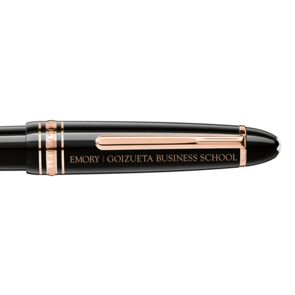 Emory Goizueta Montblanc Meisterstück LeGrand Ballpoint Pen in Red Gold Shot #2