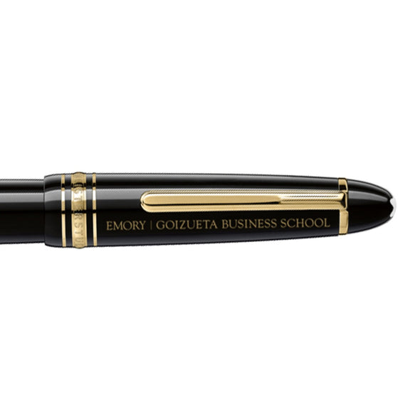 Emory Goizueta Montblanc Meisterstück LeGrand Rollerball Pen in Gold Shot #2