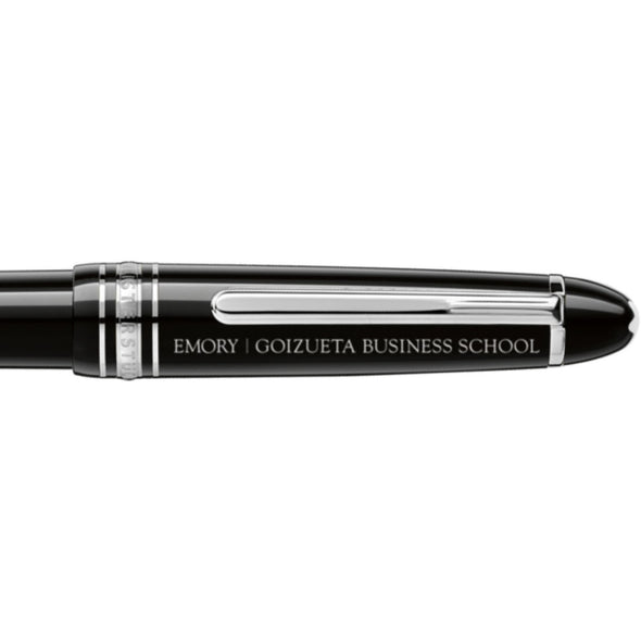 Emory Goizueta Montblanc Meisterstück Midsize Platinum-Coated Ballpoint Pen Shot #2
