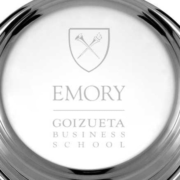 Emory Goizueta Pewter Paperweight Shot #2