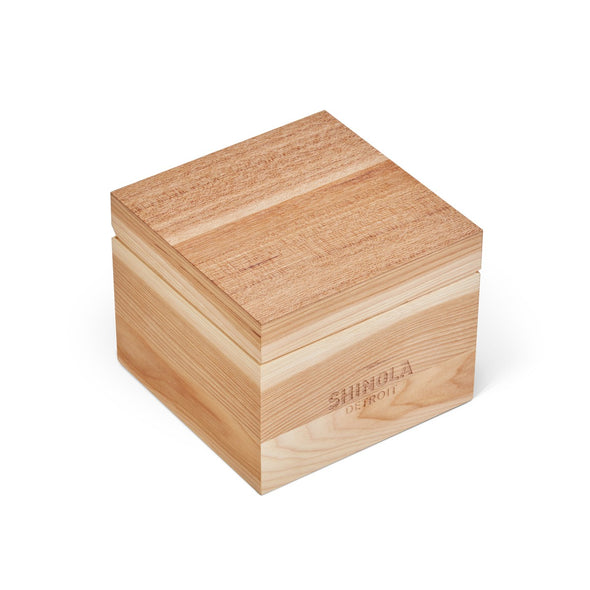 Emory Goizueta Shinola Watch, The Runwell 47 mm White Dial Shot #3