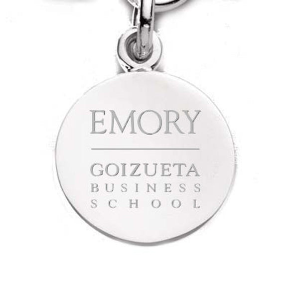Emory Goizueta Sterling Silver Charm Shot #1