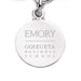 Emory Goizueta Sterling Silver Charm