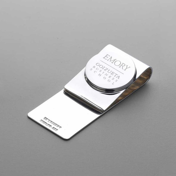 Emory Goizueta Sterling Silver Money Clip Shot #1