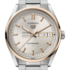 Emory Goizueta TAG Heuer Carrera Automatic Day-Date 18K 5N Rose Gold Shot #1