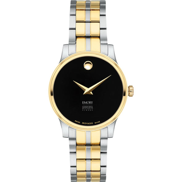 Emory Goizueta Women's Movado Collection Two-Tone Watch with Black Dial Shot #2