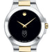 Emory Men's Movado Collection Two-Tone Watch with Black Dial