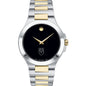 Emory Men's Movado Collection Two-Tone Watch with Black Dial Shot #2