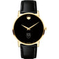 Emory Men's Movado Gold Museum Classic Leather Shot #2