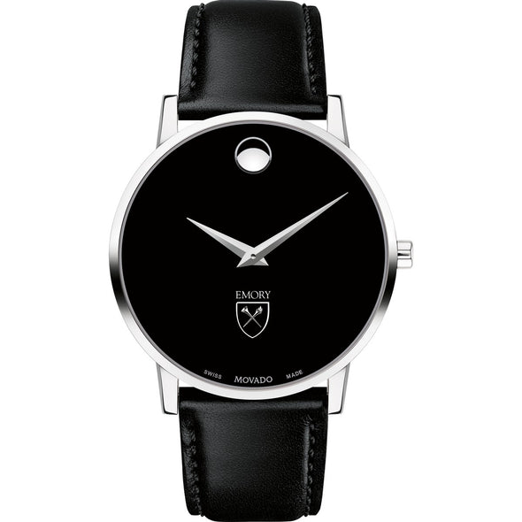 Emory Men&#39;s Movado Museum with Leather Strap Shot #2