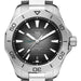Emory Men's TAG Heuer Steel Automatic Aquaracer with Black Dial