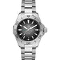 Emory Men's TAG Heuer Steel Automatic Aquaracer with Black Dial Shot #2