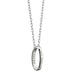 Emory Monica Rich Kosann "Carpe Diem" Poesy Ring Necklace in Silver