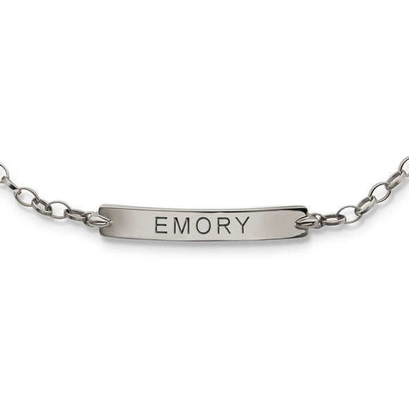Emory Monica Rich Kosann Petite Poesy Bracelet in Silver Shot #2