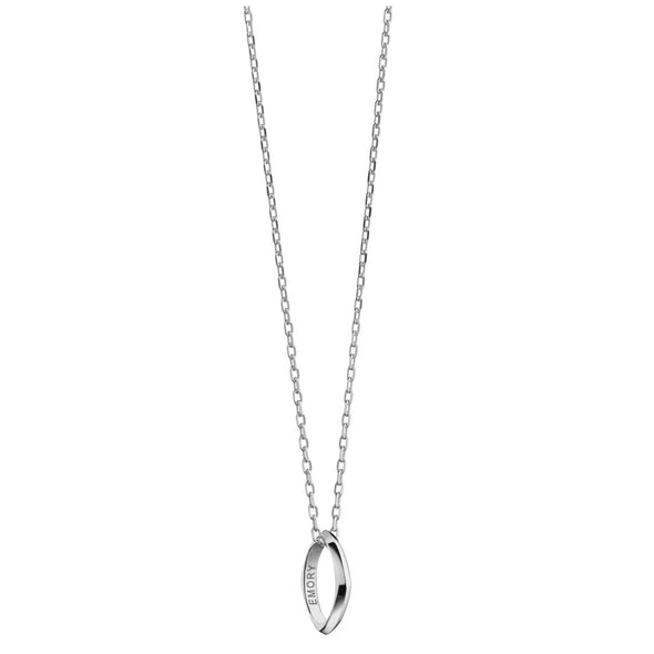 Emory Monica Rich Kosann Poesy Ring Necklace in Silver Shot #2