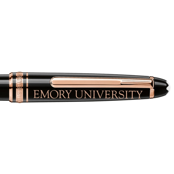 Emory Montblanc Meisterstück Classique Ballpoint Pen in Red Gold Shot #2