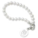 Emory Pearl Bracelet with Sterling Silver Charm