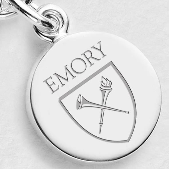 Emory Red Emory University Sterling Silver Individual Charm | M.LaHart & Co.