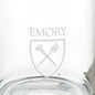 Emory University 13 oz Glass Coffee Mug Shot #3