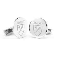 Emory University Cufflinks in Sterling Silver Shot #1
