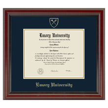 Emory University Diploma Frame, the Fidelitas Shot #1