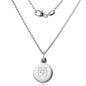 Emory University Necklace with Charm in Sterling Silver Shot #2
