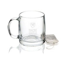 Emory University School of Medicine 13 oz Glass Coffee Mug Shot #1