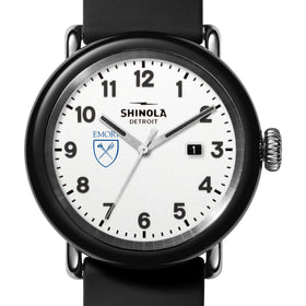Emory University Shinola Watch, The Detrola 43mm White Dial at M.LaHart &amp; Co. Shot #1
