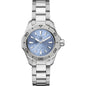Emory Women's TAG Heuer Steel Aquaracer with Blue Sunray Dial Shot #2