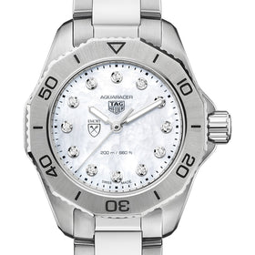 Emory Women&#39;s TAG Heuer Steel Aquaracer with Diamond Dial Shot #1